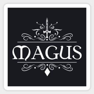 Magus Character Class TRPG Tabletop RPG Gaming Addict Sticker